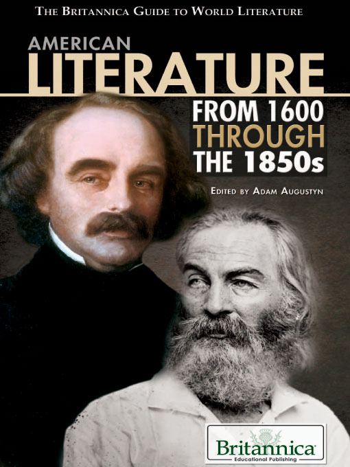 Title details for American Literature from 1600 Through the 1850s by Adam Augustyn - Wait list
